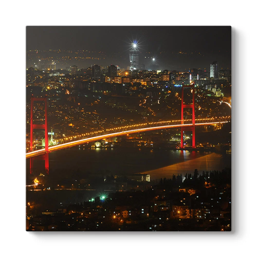 İstanbul Boğaz Manzara Tablosu - Model 3
